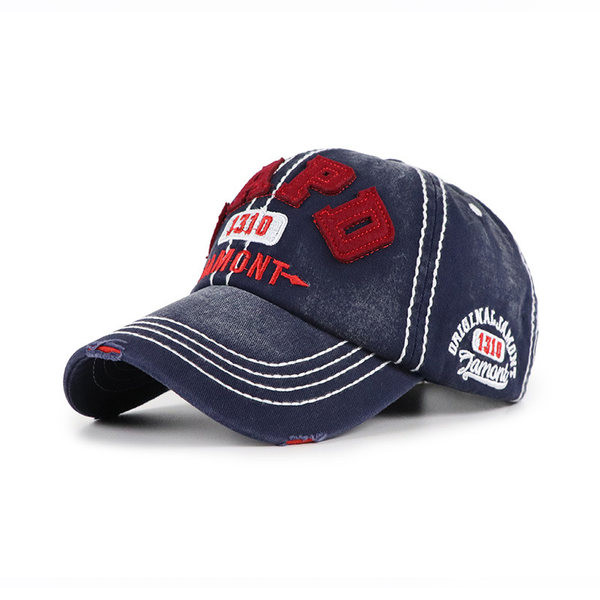 Casual ανδρικό καπέλο με κέντημα - πολλά χρώματα