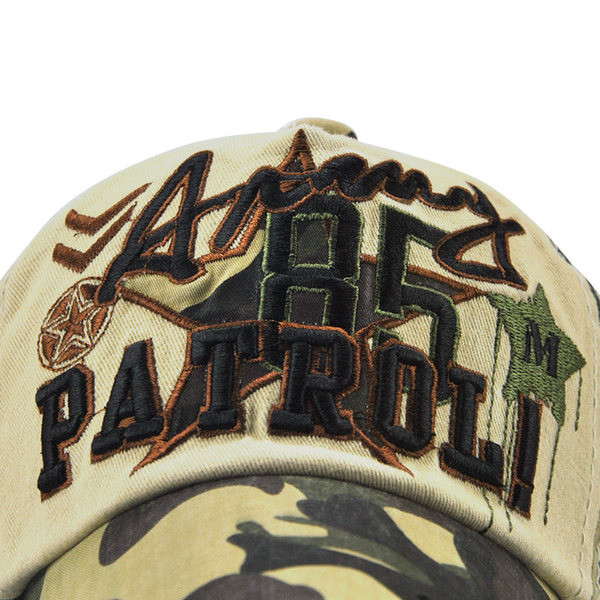 Ανδρικό καπέλο casual με γείσο και επιγραφή