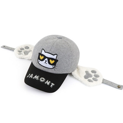 Νέο μοντέλο παιδικό καπέλο με στάμπα - πολλά χρώματα