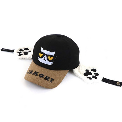 Νέο μοντέλο παιδικό καπέλο με στάμπα - πολλά χρώματα