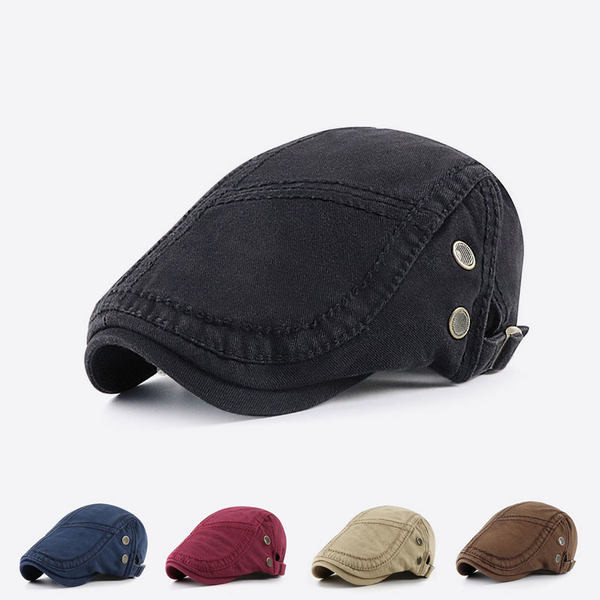 Ανδρικό ρυθμιζόμενο καπέλο τύπου μπερέ μοντέλο ρετρό
