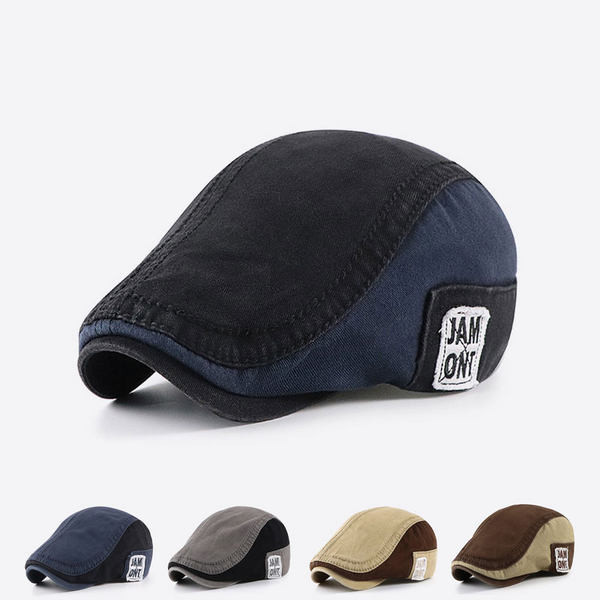 Moderan muški šešir sa grbom - retro stil