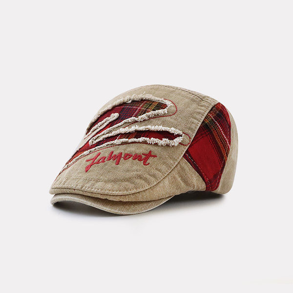 Muški traper šešir s poderanim uzorkom - više boja