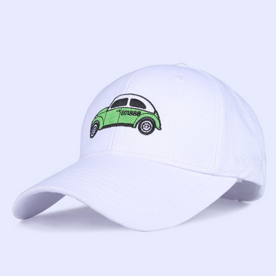 Υφασμάτινο καπέλο μπέιζμπολ με χρωματιστά κεντήματα - διαφορετικά μοντέλα