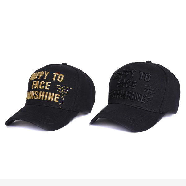 Ανδρικό καπέλο casual με κεντητή επιγραφή