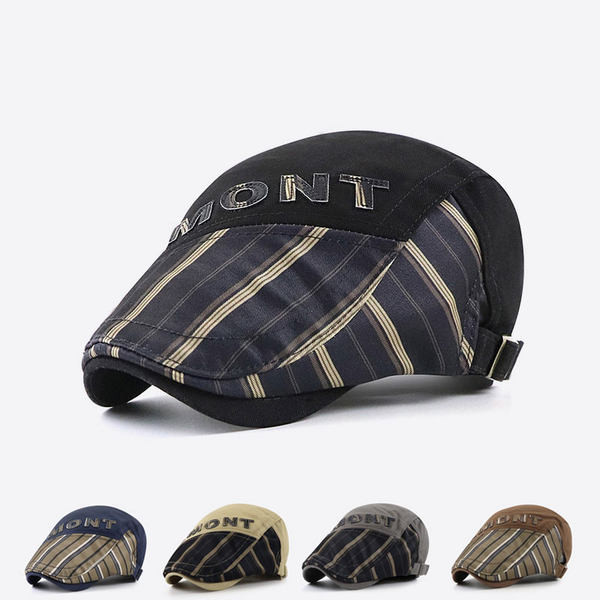 Ανδρικό υφασμάτινο καπέλο μπερέ άνοιξη-φθινόπωρο