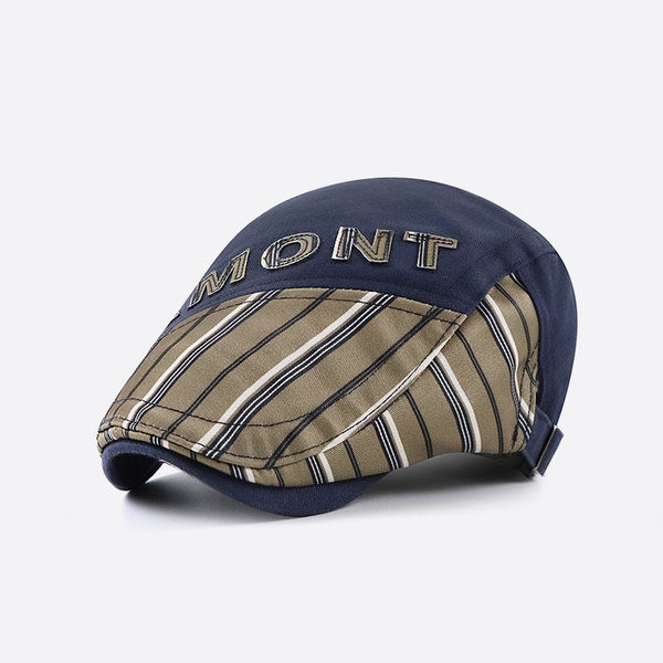 Ανδρικό υφασμάτινο καπέλο μπερέ άνοιξη-φθινόπωρο