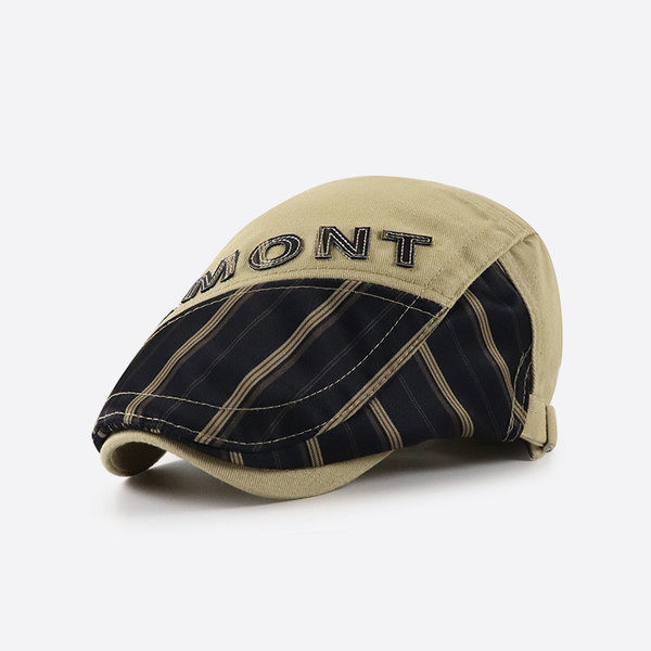 Ανδρικό υφασμάτινο καπέλο μπερέ άνοιξη-φθινόπωρο