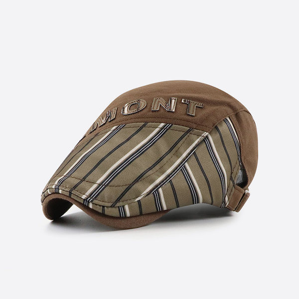 Ανδρικό υφασμάτινο καπέλο μπερέ άνοιξη-φθινόπωρο