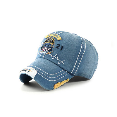 Τζιν καπέλο με κέντημα - πολλά χρώματα