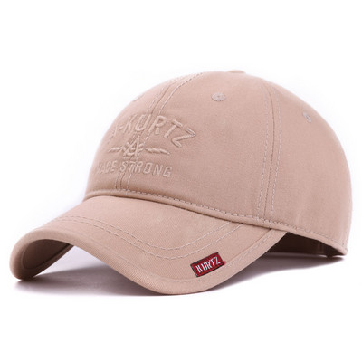 Ανδρικό αθλητικό καπέλο μπέιζμπολ με γείσο και κεντητή επιγραφή