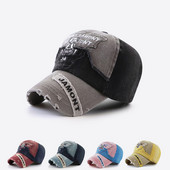 Ανδρικό καπέλο casual με σκισμένα μοτίβα