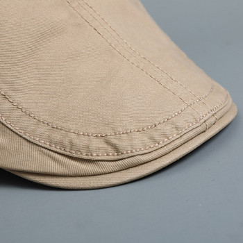 Мъжка текстилна шапка тип барета регулируема нов модел