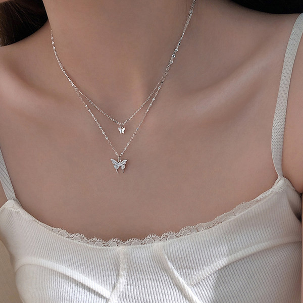 Κολιέ με πεταλούδα καθημερινά