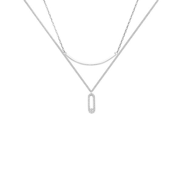 Ασημένιο κολιέ με μενταγιόν