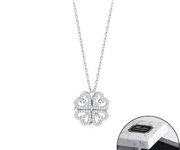 Γυναικείο κολιέ σε χρυσό και ασημί χρώμα