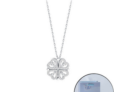 Γυναικείο κολιέ σε χρυσό και ασημί χρώμα