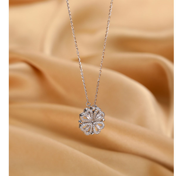 Γυναικείο κολιέ σε χρυσό και ασημί χρώμα