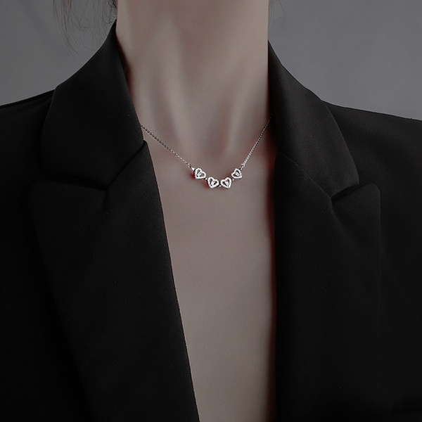 Γυναικείο κολιέ σε χρυσό και ασημί χρώμα