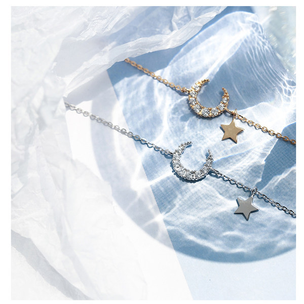 Γυναικείο καθημερινό κολιέ με διακοσμητικές  πέτρες