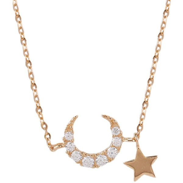 Γυναικείο καθημερινό κολιέ με διακοσμητικές  πέτρες