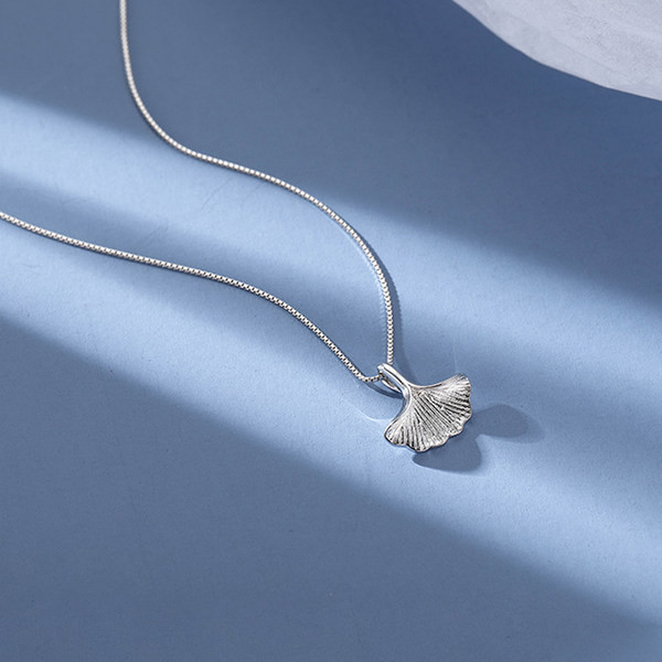 Õrn naiste kett ripatsiga hõbedast värvi