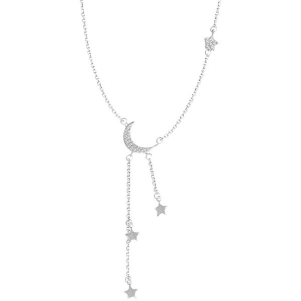 Γυναικείο μοντέρνο κολιέ με μενταγιόν με αστέρι