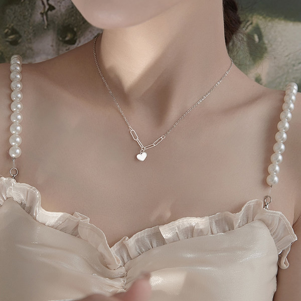 Νέο μοντέλο γυναικείο κολιέ με καρδιά