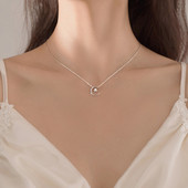 Γυναικείο κολιέ με διακόσμηση φεγγαριού και αστεριού με διακοσμητικές πέτρες