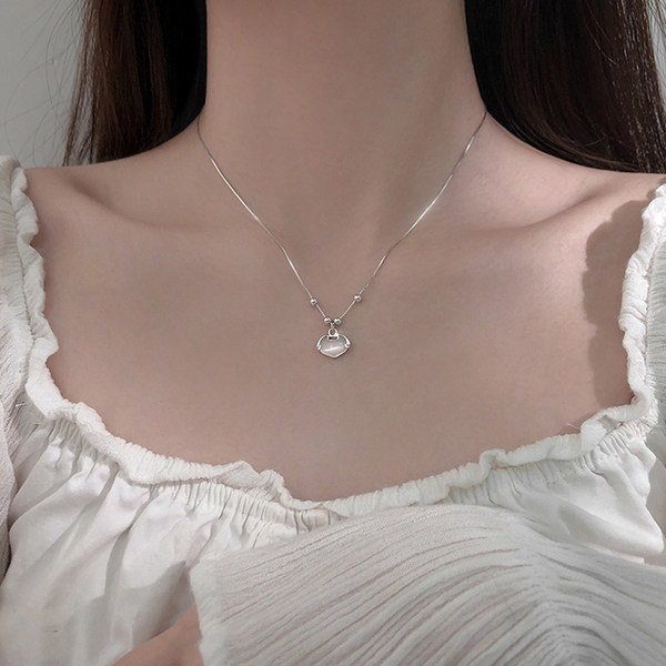 Γυναικείο κολιέ σε δύο χρώματα