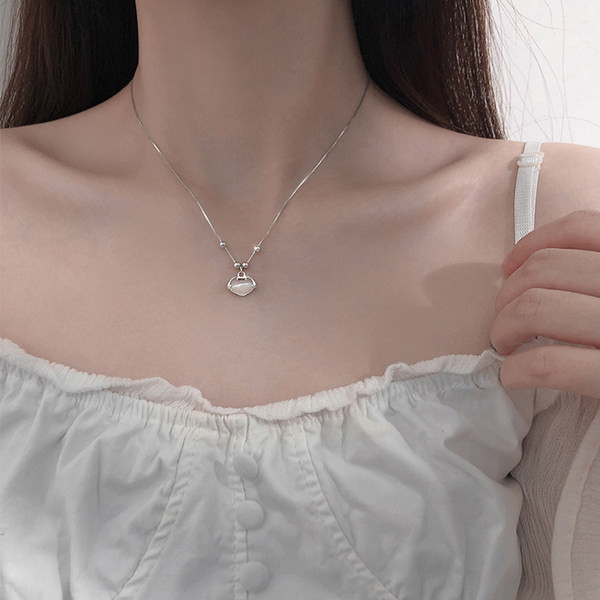 Γυναικείο κολιέ σε δύο χρώματα