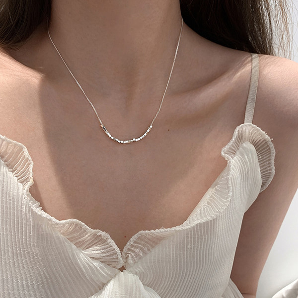 Γυναικείο κολιέ σε δύο χρώματα