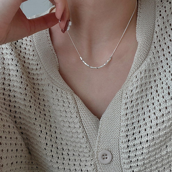 Γυναικείο κολιέ σε δύο χρώματα