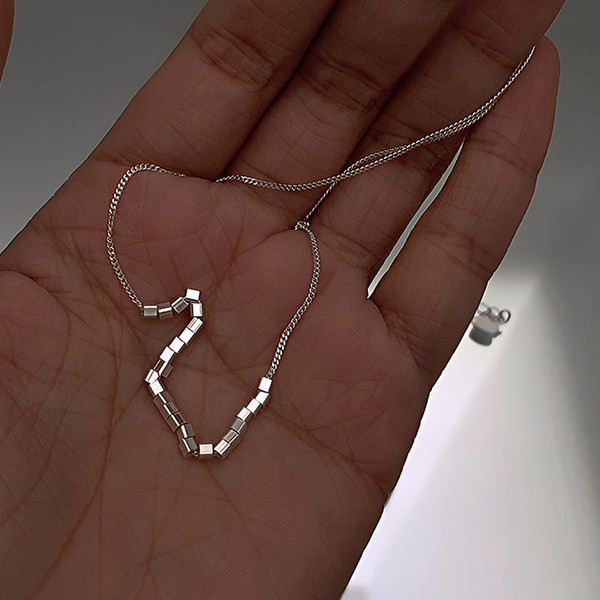 Γυναικείο κολιέ σε δύο χρώματα