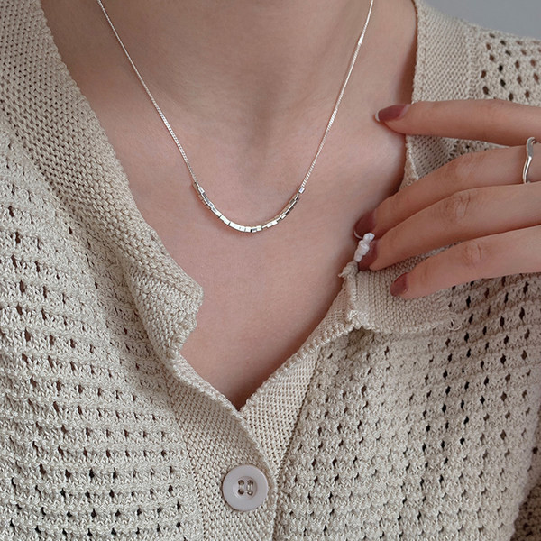 Γυναικείο κολιέ σε δύο χρώματα