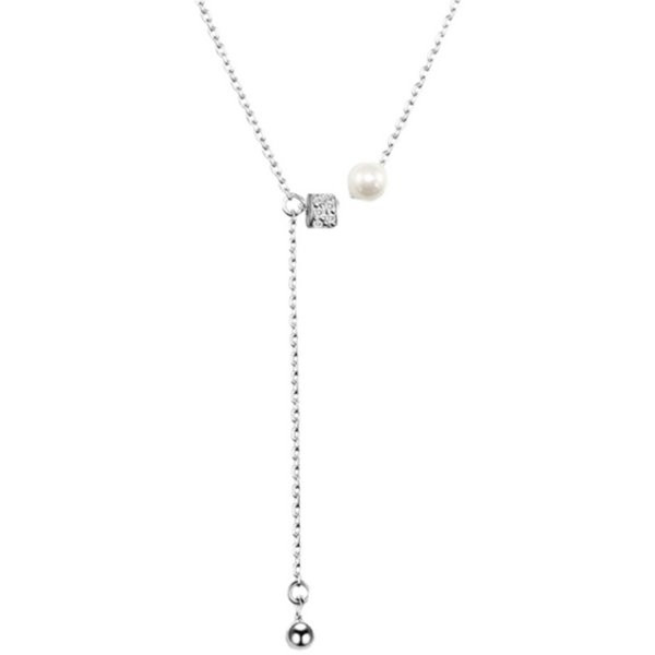 Μοντέρνο γυναικείο κολιέ με πέτρα