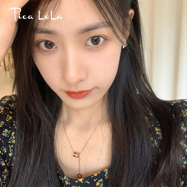 Νέο μοντέλο γυναικείο κολιέ με στρογγυλά μενταγιόν