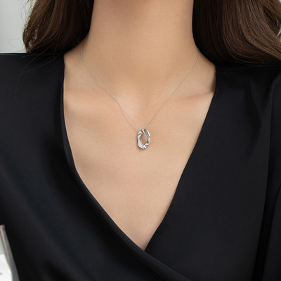 Γυναικεία λεπτή αλυσίδα με μενταγιόν