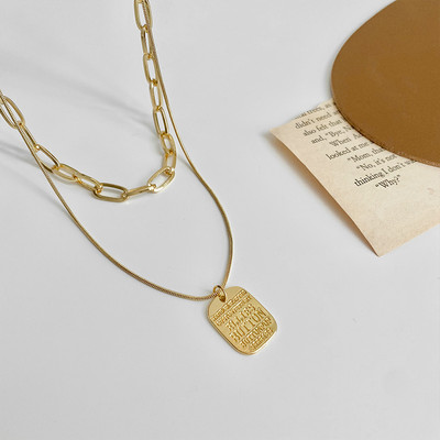 Γυναικείο χρυσό κολιέ