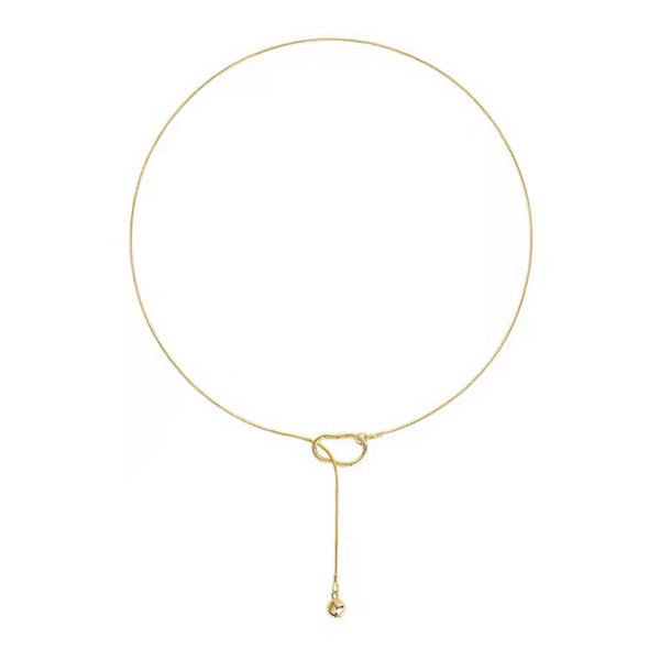 Μοντέρνο γυναικείο κολιέ με μενταγιόν