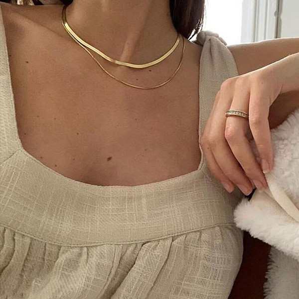 Διπλό γυναικείο κολιέ