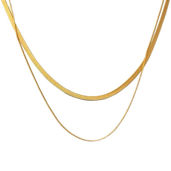 Διπλό γυναικείο κολιέ