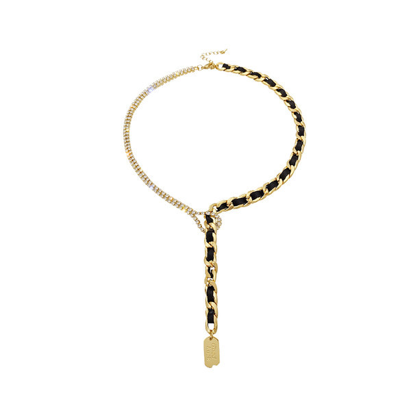 Γυναικείο  κολιέ με διακοσμητικές πέτρες