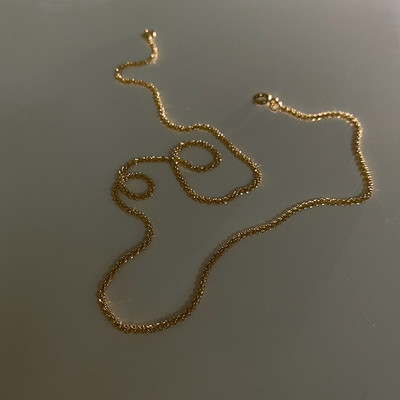 Νέο μοντέλο λεπτή γυναικεία αλυσίδα - χρυσό και ασημί χρώμα