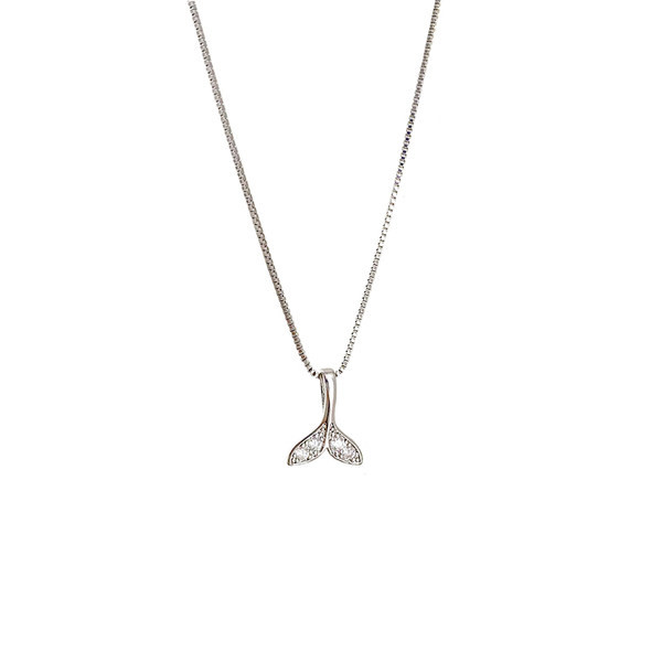 Γυναικείο καθημερινό κολιέ με μενταγιόν και πέτρες