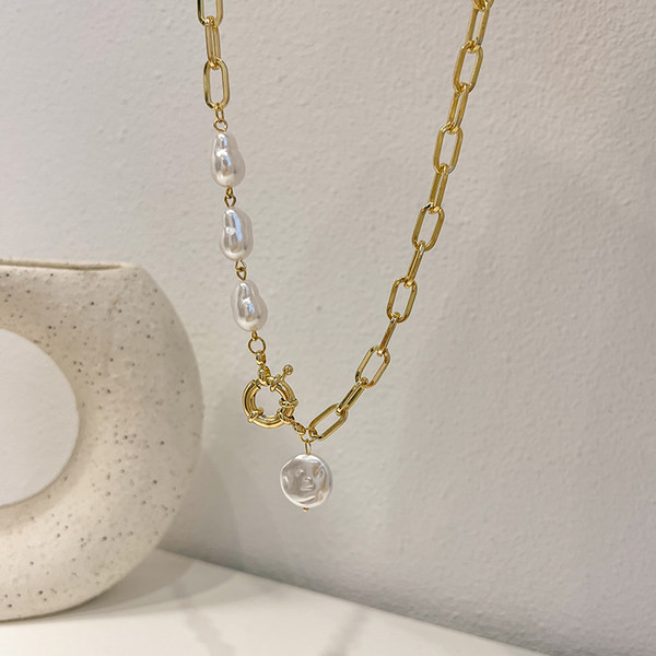 Κολιέ με πέρλες νέο μοντέλο για γυναίκες