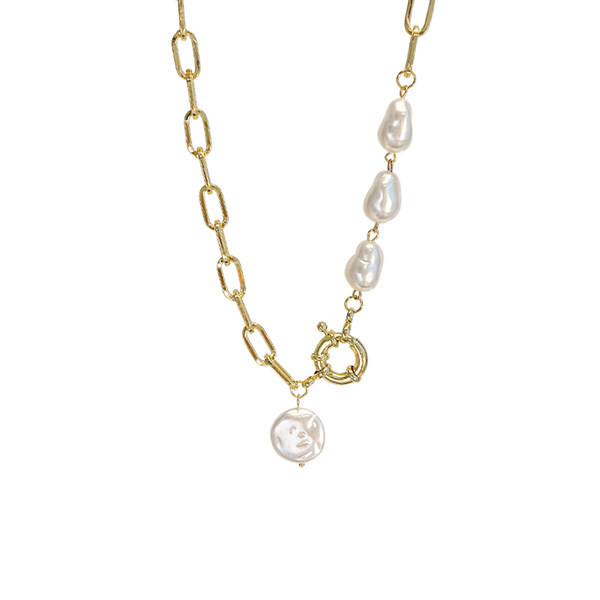 Κολιέ με πέρλες νέο μοντέλο για γυναίκες