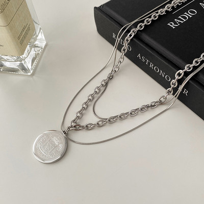 Γυναικείο ασημένιο κολιέ