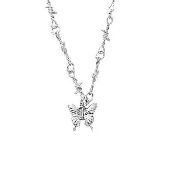 Νέο μοντέλο γυναικείο κολιέ με πεταλούδα