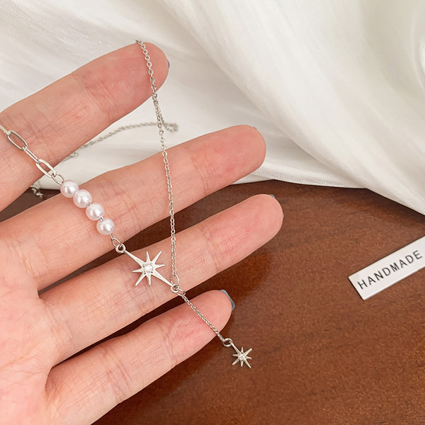 Νέο μοντέλο κολιέ με πέρλες